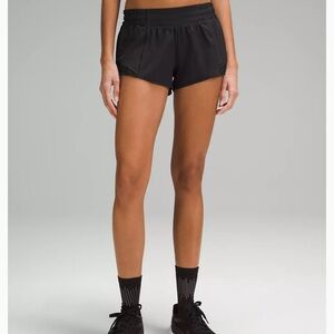 Lululemon Athletica Jet Black Running Shorts